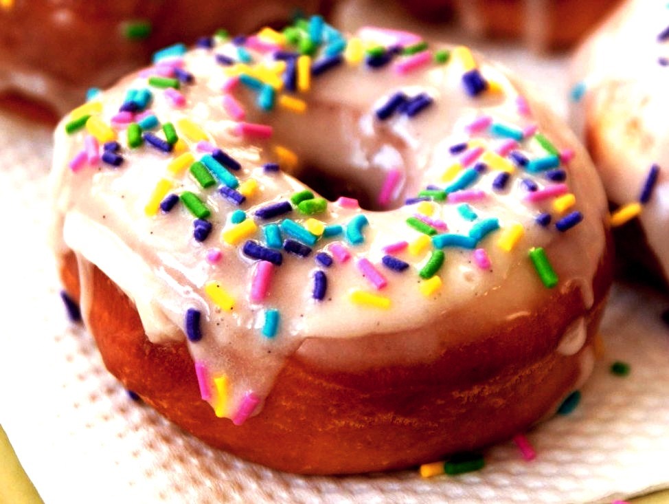 Recipe: Homemade Sprinkle Donuts