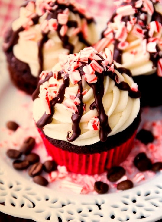 Recipe: Peppermint Mocha Cupcakes