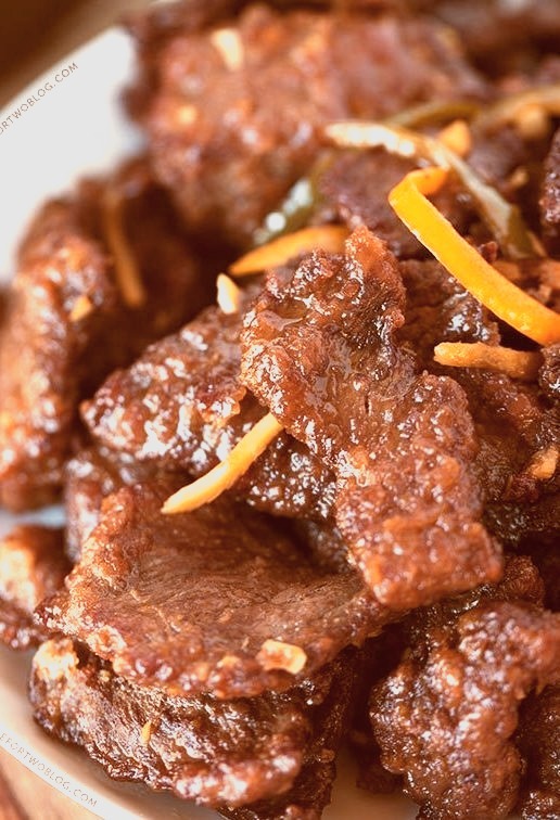 Take out fake out crispy beef