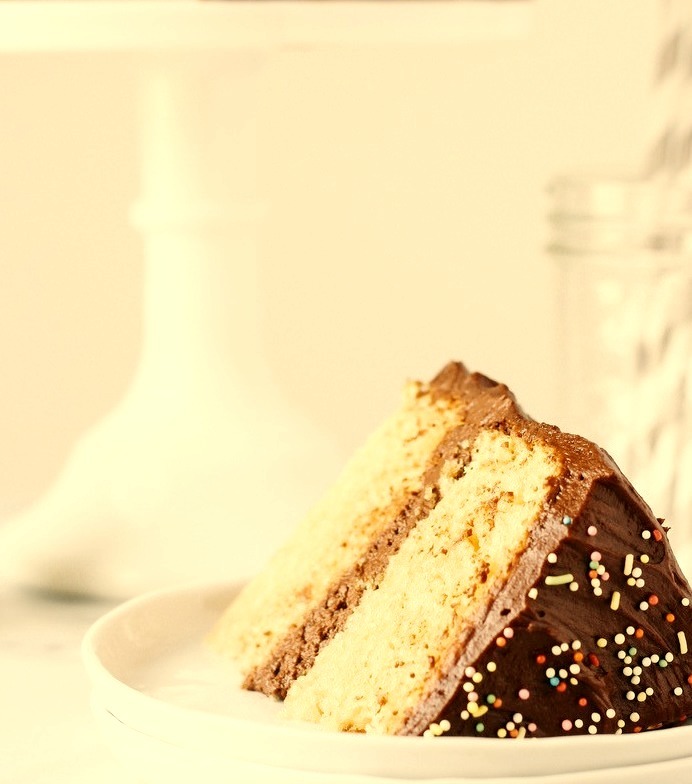 Recipe: Yellow Cake with Chocolate Frosting